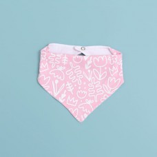 Babador bandana tulipas