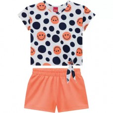 Conjunto Infantil Kyly Emoji 